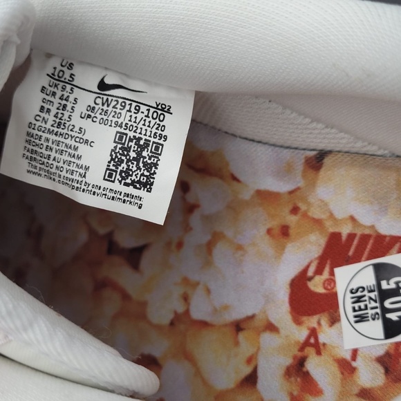 Air Force 1 '07 Premium POPCORN --- MEN 10.5 - Picture 5 of 9